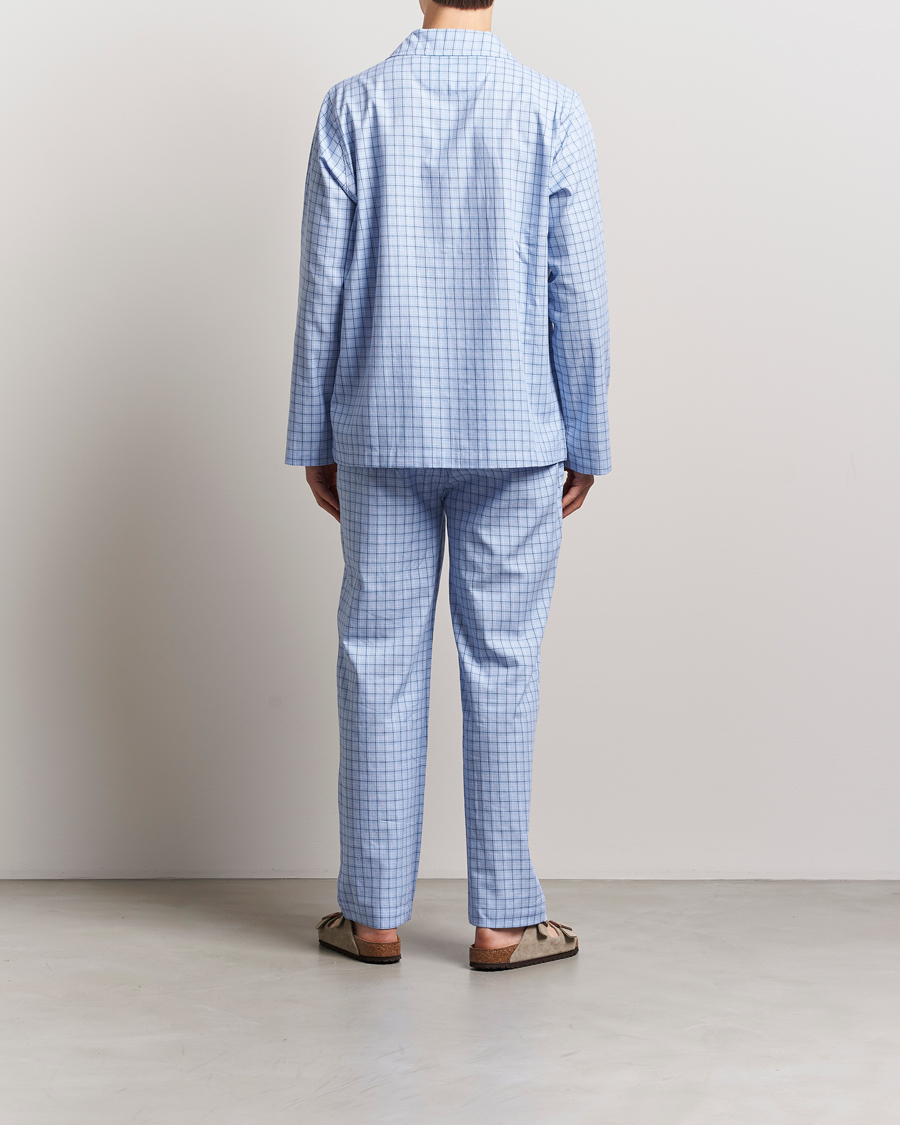 Hombres | Pijamas y batas | Polo Ralph Lauren | Cotton Checked Pyjama Set Blue