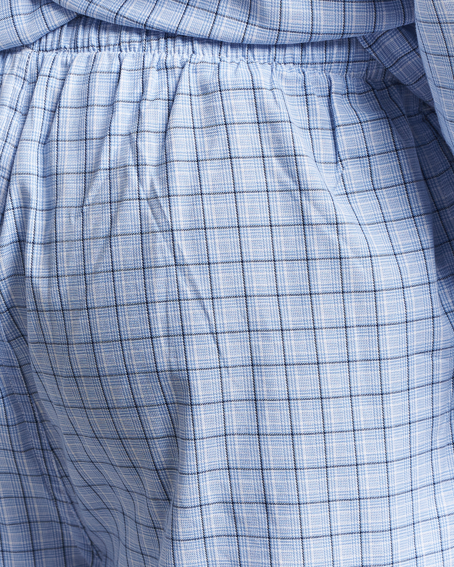 Hombres | Pijamas y batas | Polo Ralph Lauren | Cotton Checked Pyjama Set Blue