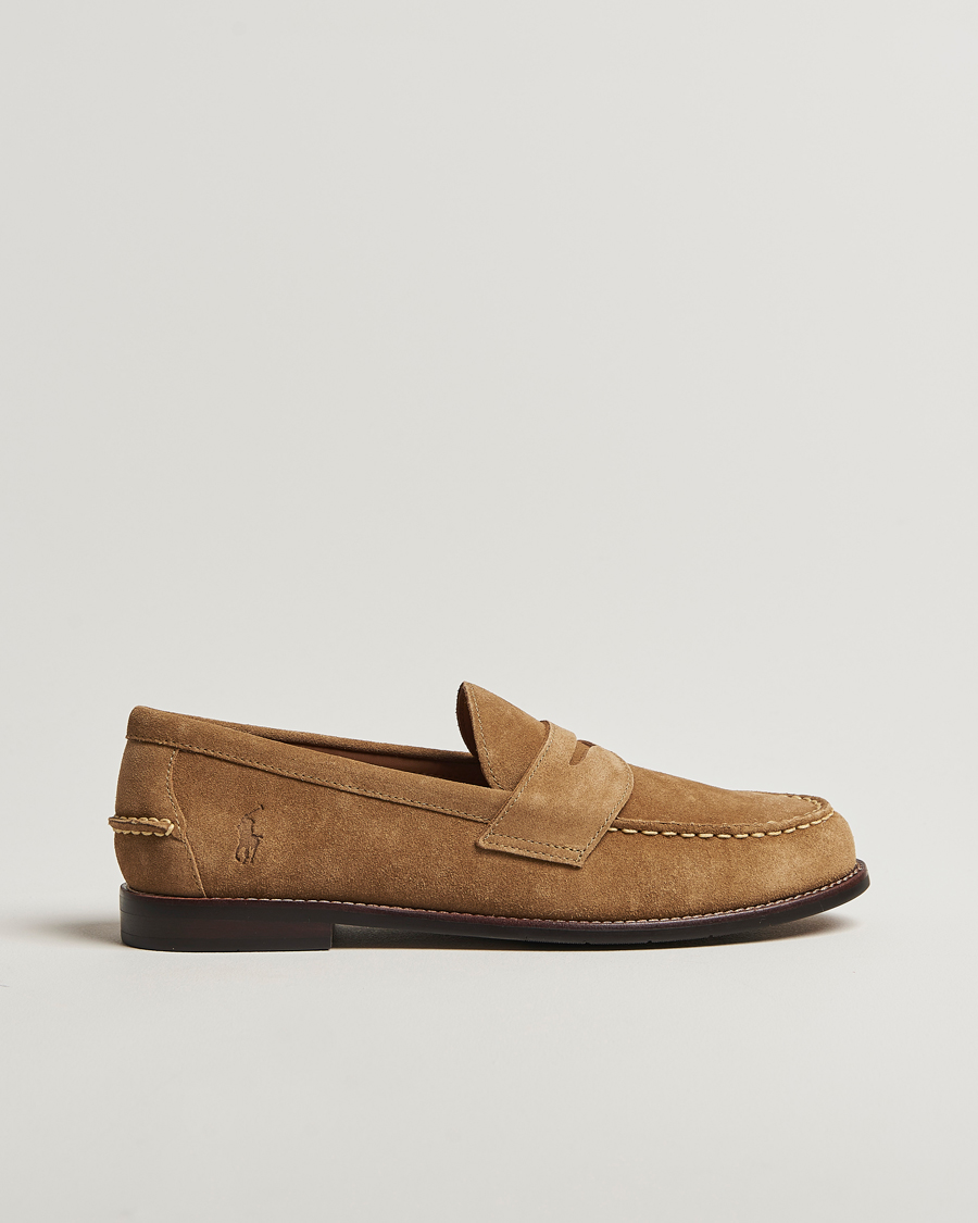 Hombres | Mocasines | Polo Ralph Lauren | Alston Suede Penny Loafer Desert Tan