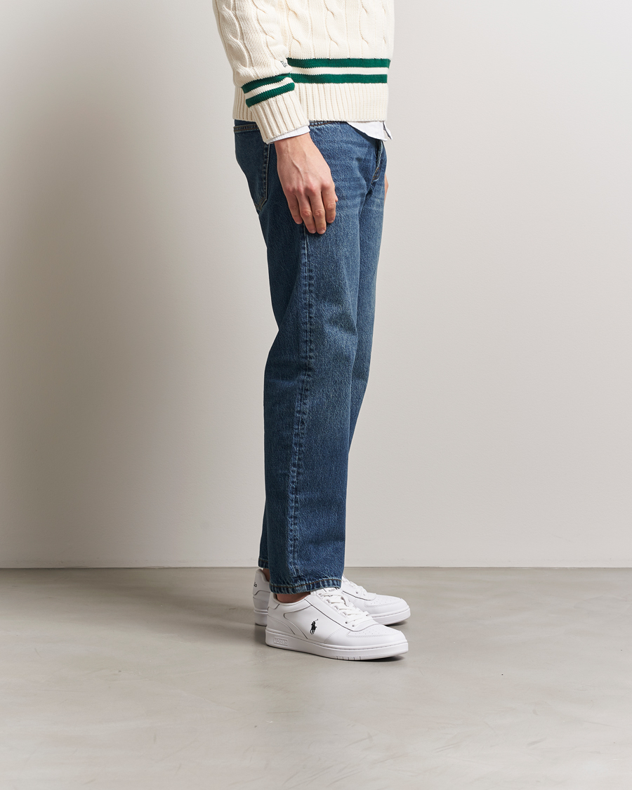 Hombres | Polo Ralph Lauren Polo Court Leather Sneaker White | Polo Ralph Lauren | Polo Court Leather Sneaker White