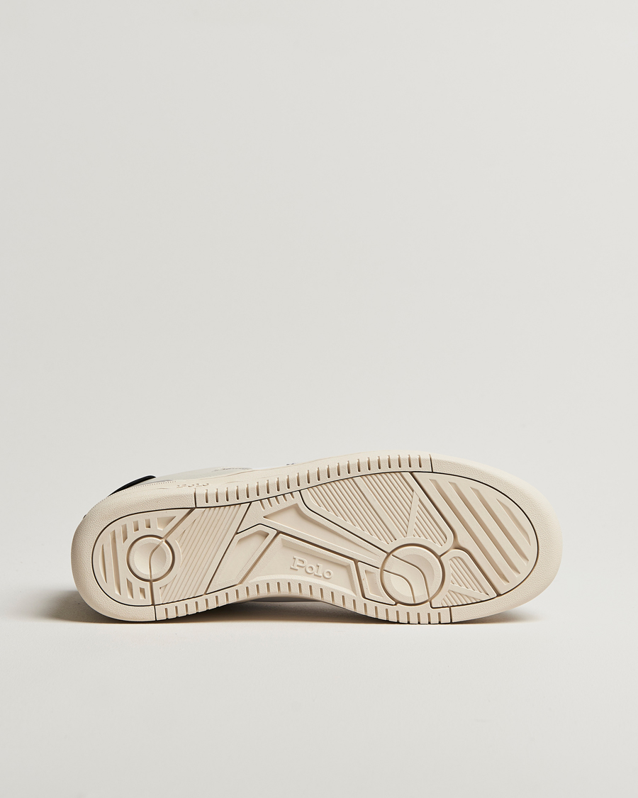 Hombres | Polo Ralph Lauren Masters Court Sneaker Tonal Bianco | Polo Ralph Lauren | Masters Court Sneaker Tonal Bianco