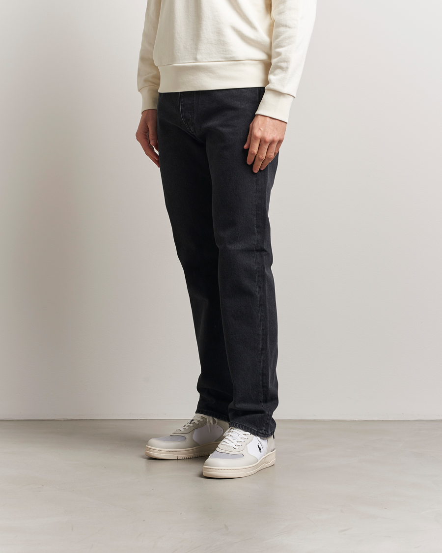 Hombres | Polo Ralph Lauren Masters Court Sneaker Tonal Bianco | Polo Ralph Lauren | Masters Court Sneaker Tonal Bianco