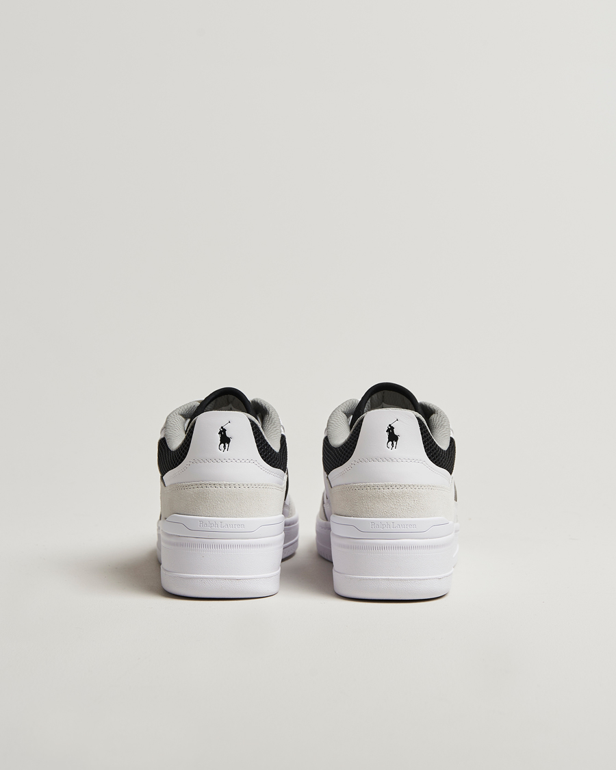 Hombres | Polo Ralph Lauren Masters SP 125 Sneaker White/Black/Grey | Polo Ralph Lauren | Masters SP 125 Sneaker White/Black/Grey