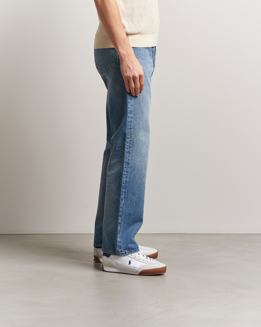 Hombres | Polo Ralph Lauren Heritage Trac Sneaker White/Navy | Polo Ralph Lauren | Heritage Trac Sneaker White/Navy