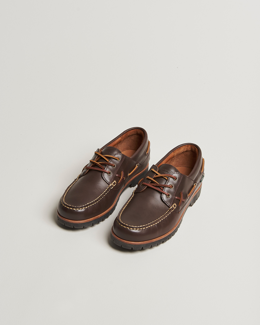 Hombres | Zapatos náuticos | Polo Ralph Lauren | Ranger Leather Boat Shoe Dark Brown