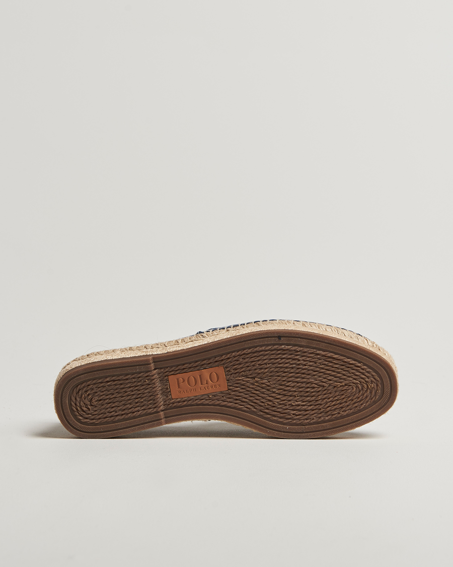 Hombres | Polo Ralph Lauren Cevio Washed Canvas Espadrilles Navy | Polo Ralph Lauren | Cevio Washed Canvas Espadrilles Navy