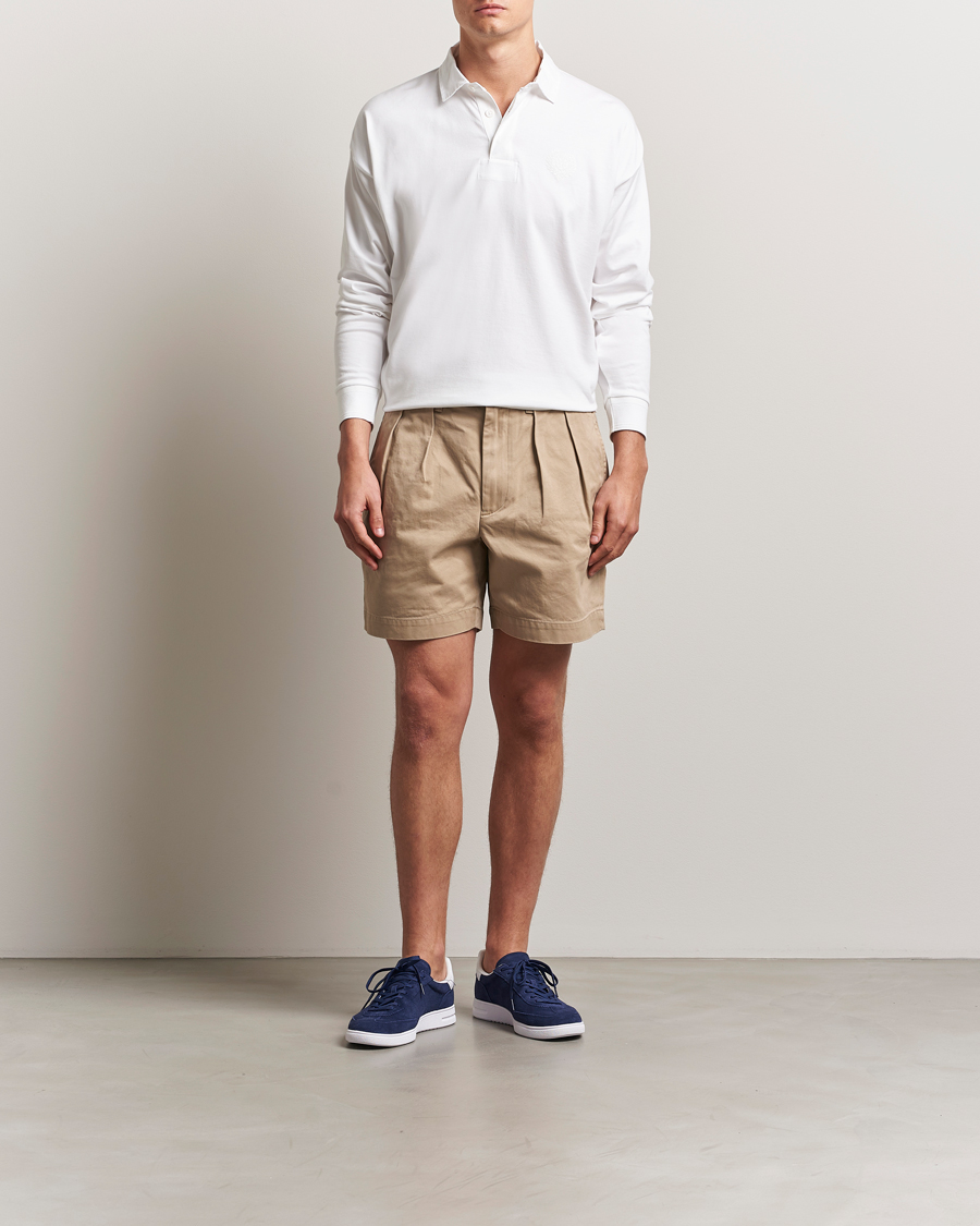 Hombres | Jerséis y prendas de punto | Polo Ralph Lauren | Wimbledon Long Sleeve Polo Ceramic White