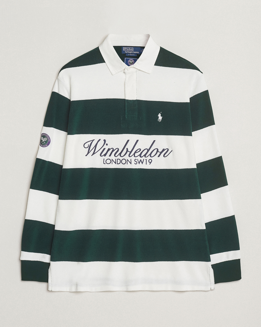 Hombres | Jerséis y prendas de punto | Polo Ralph Lauren | Wimbledon Rugby Moss Agate/White