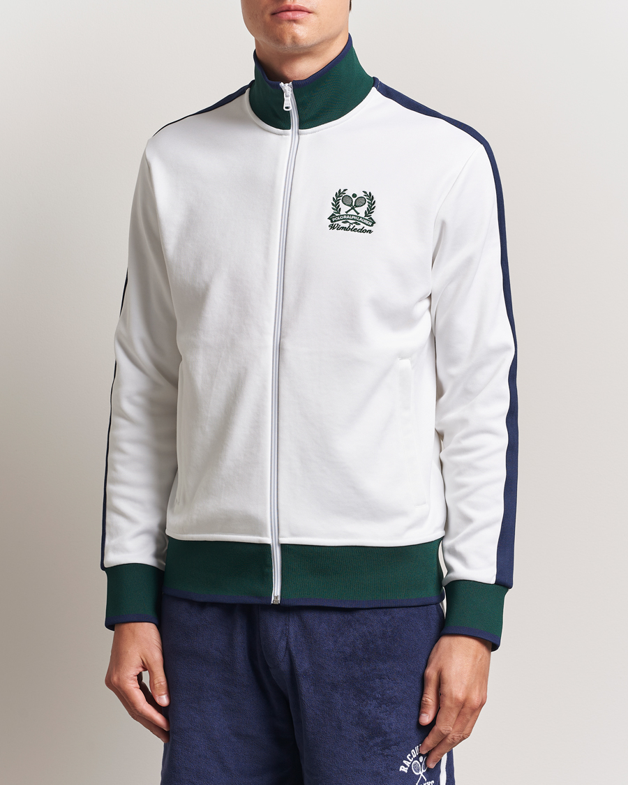 Hombres | Jerséis y prendas de punto | Polo Ralph Lauren | Wimbledon Full-Zip Ceramic White