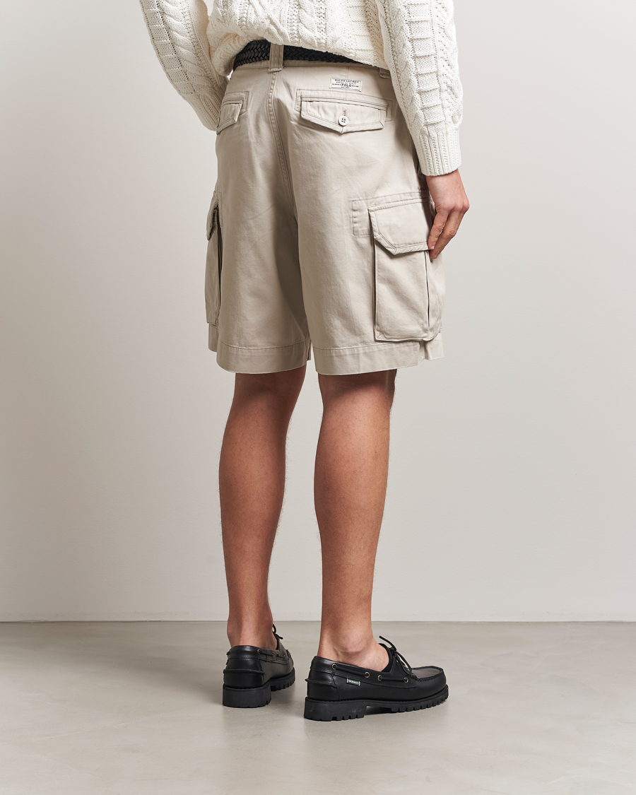 Hombres | Pantalones cortos | Polo Ralph Lauren | Twill Cargo Shorts Classic Stone