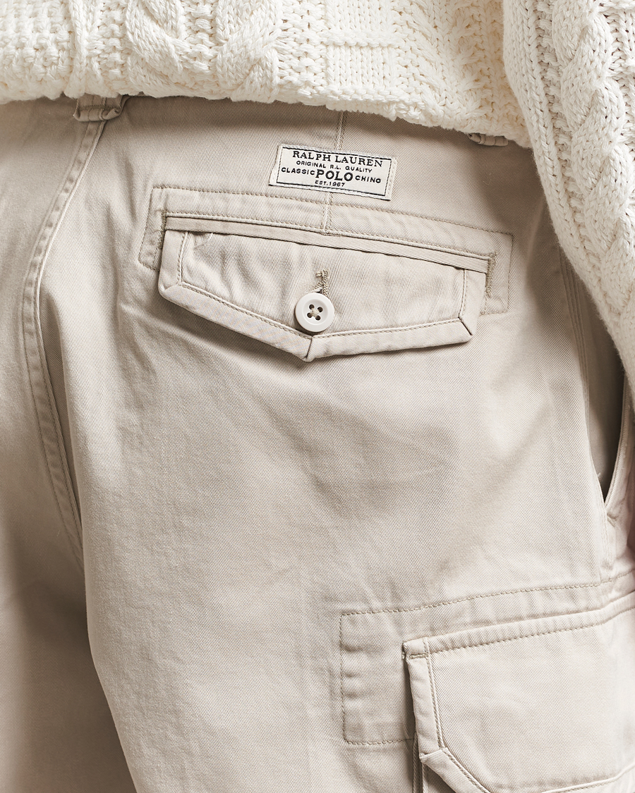 Hombres | Pantalones cortos | Polo Ralph Lauren | Twill Cargo Shorts Classic Stone