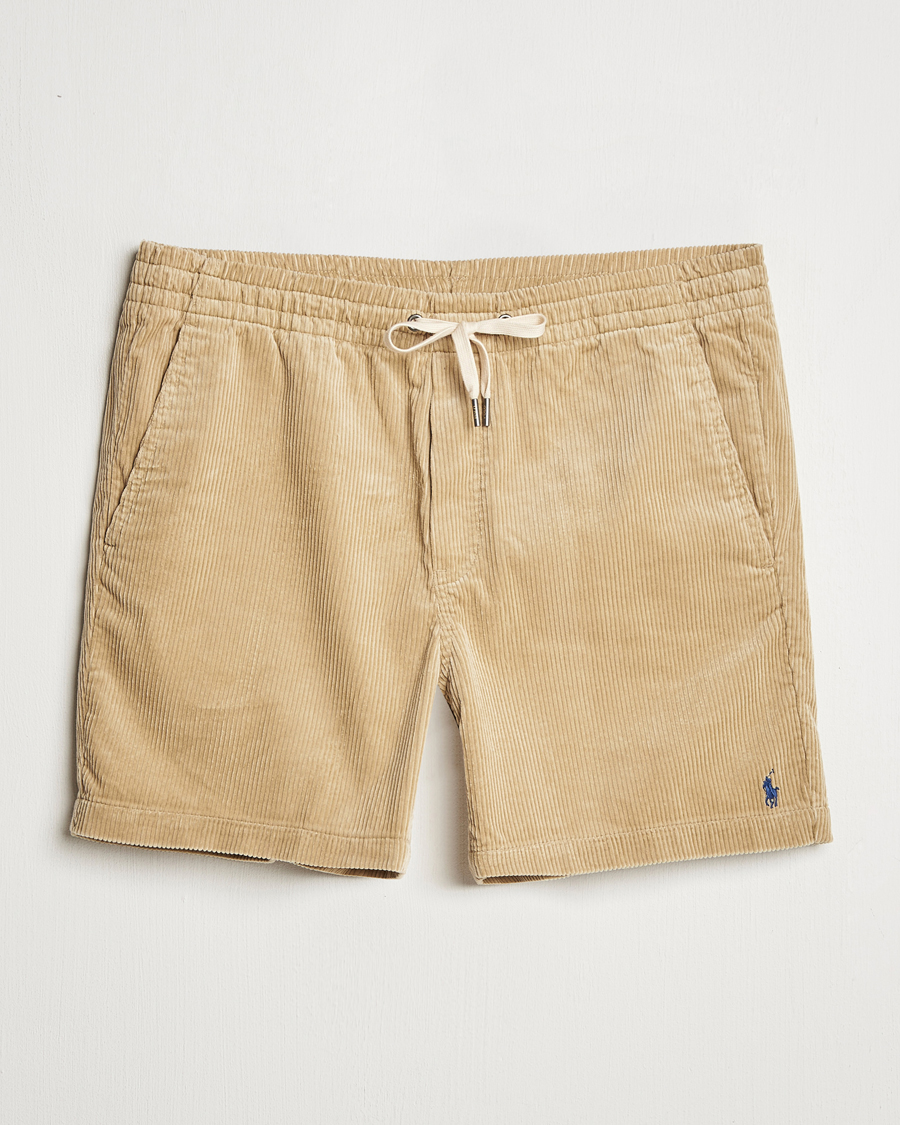 Hombres | Pantalones cortos | Polo Ralph Lauren | Prepster Corduroy Drawstring Shorts Coastal Beige