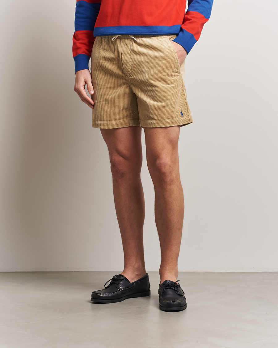 Hombres | Pantalones cortos | Polo Ralph Lauren | Prepster Corduroy Drawstring Shorts Coastal Beige