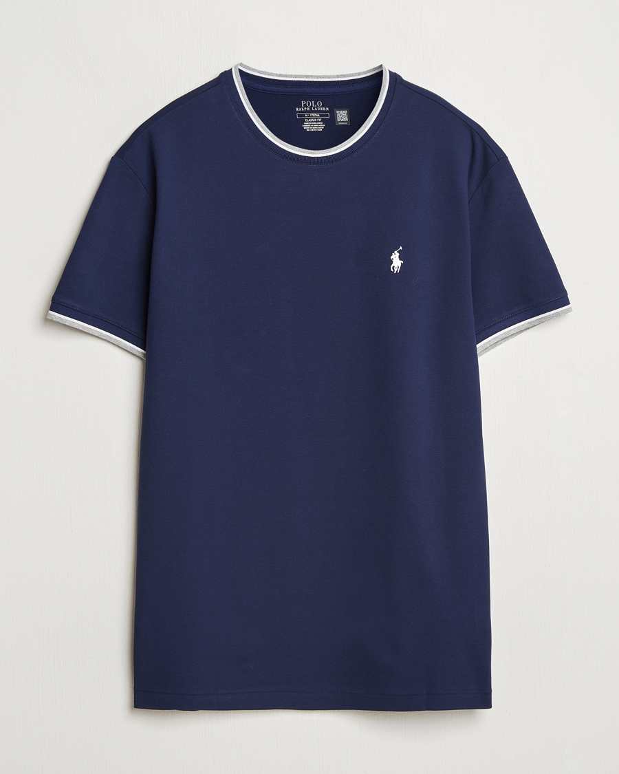 Hombres | Camisetas | Polo Ralph Lauren | Mesh Polo T-Shirt Newport Navy