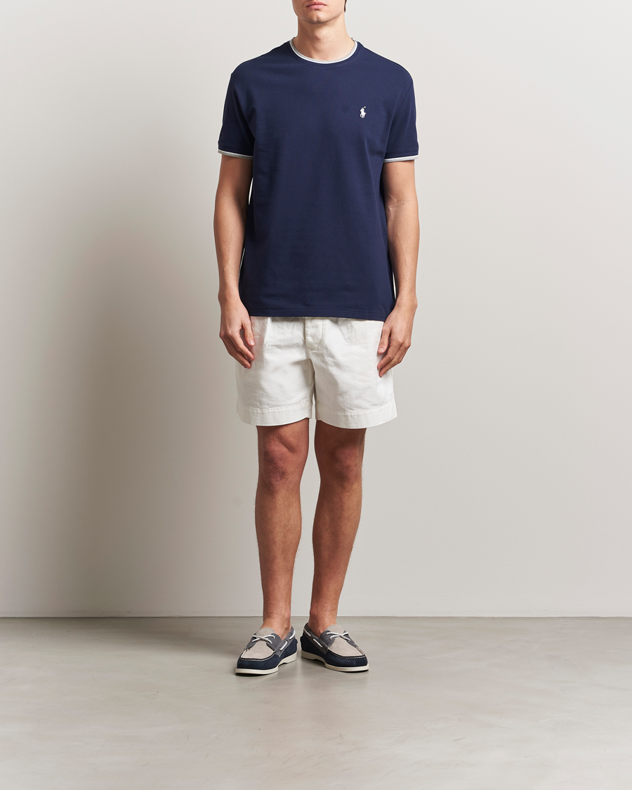 Hombres | Camisetas | Polo Ralph Lauren | Mesh Polo T-Shirt Newport Navy