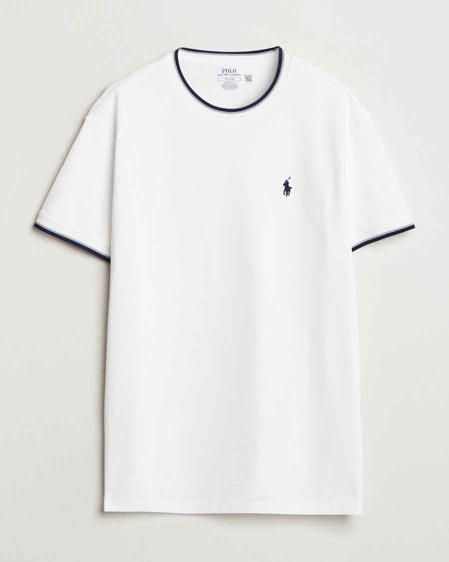 Hombres | Camisetas | Polo Ralph Lauren | Mesh Polo T-Shirt White