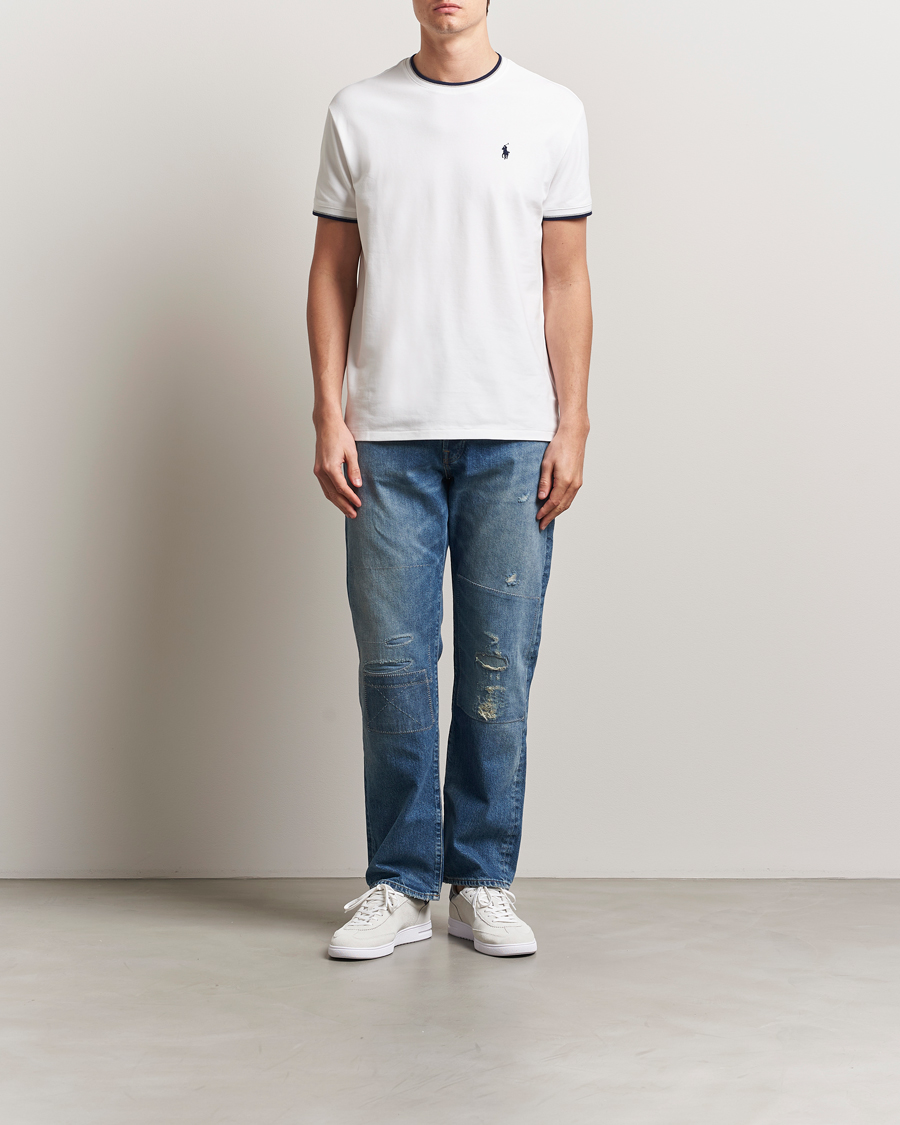 Hombres | Camisetas | Polo Ralph Lauren | Mesh Polo Tee White