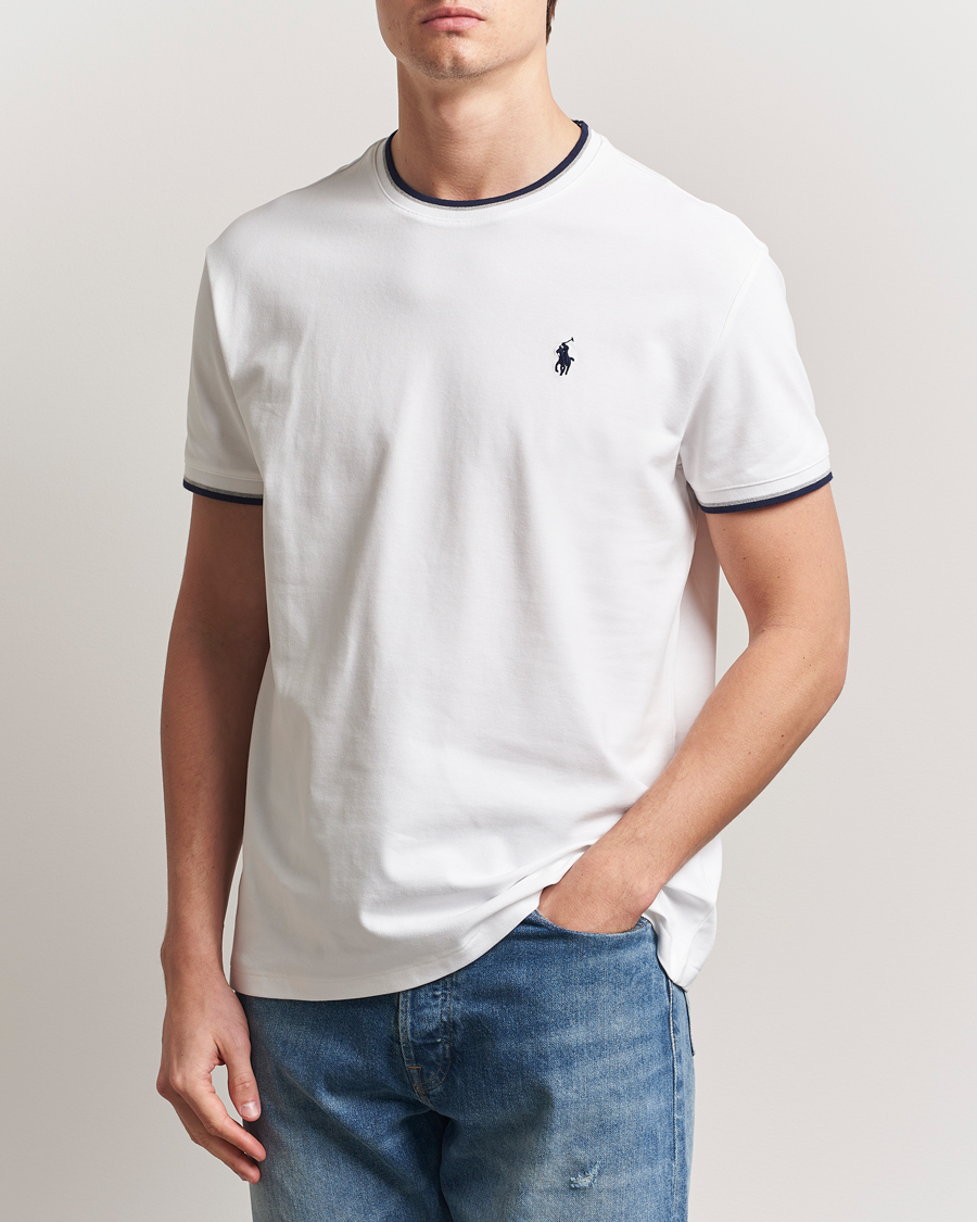Hombres | Camisetas | Polo Ralph Lauren | Mesh Polo Tee White