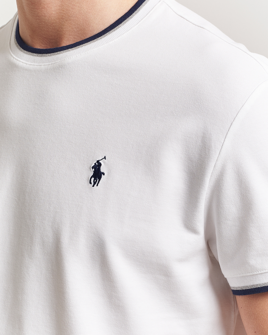 Hombres | Camisetas | Polo Ralph Lauren | Mesh Polo T-Shirt White