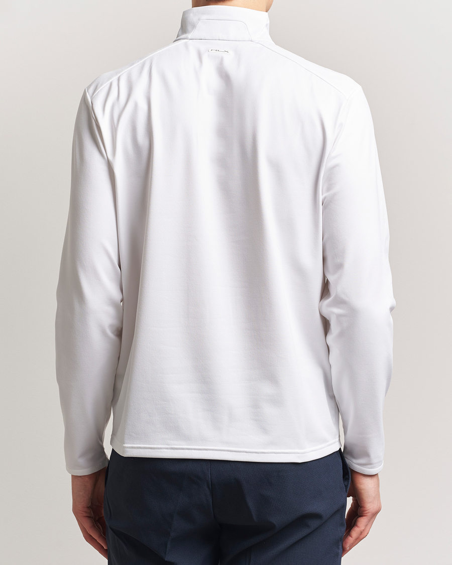 Hombres | Ropa de golf | RLX Ralph Lauren | Luxury Jersey Half Zip Ceramic White