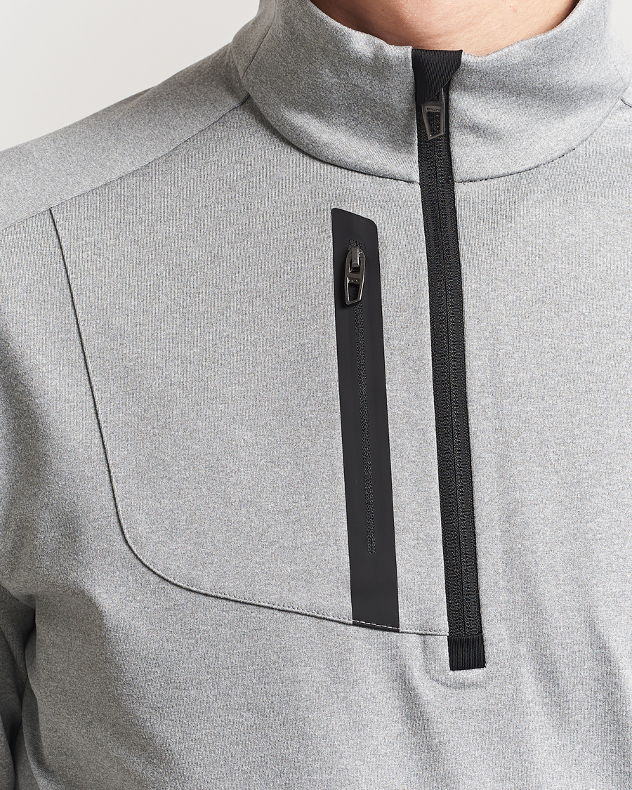 Hombres | Ropa de golf | RLX Ralph Lauren | Luxury Jersey Half Zip Andover Heather