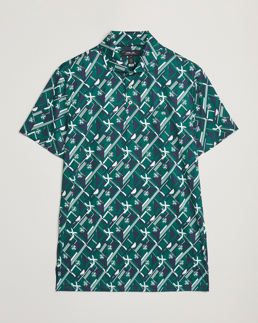 Hombres | Polos | RLX Ralph Lauren | Airflow Active Polo Kelly Green/Action Graphic