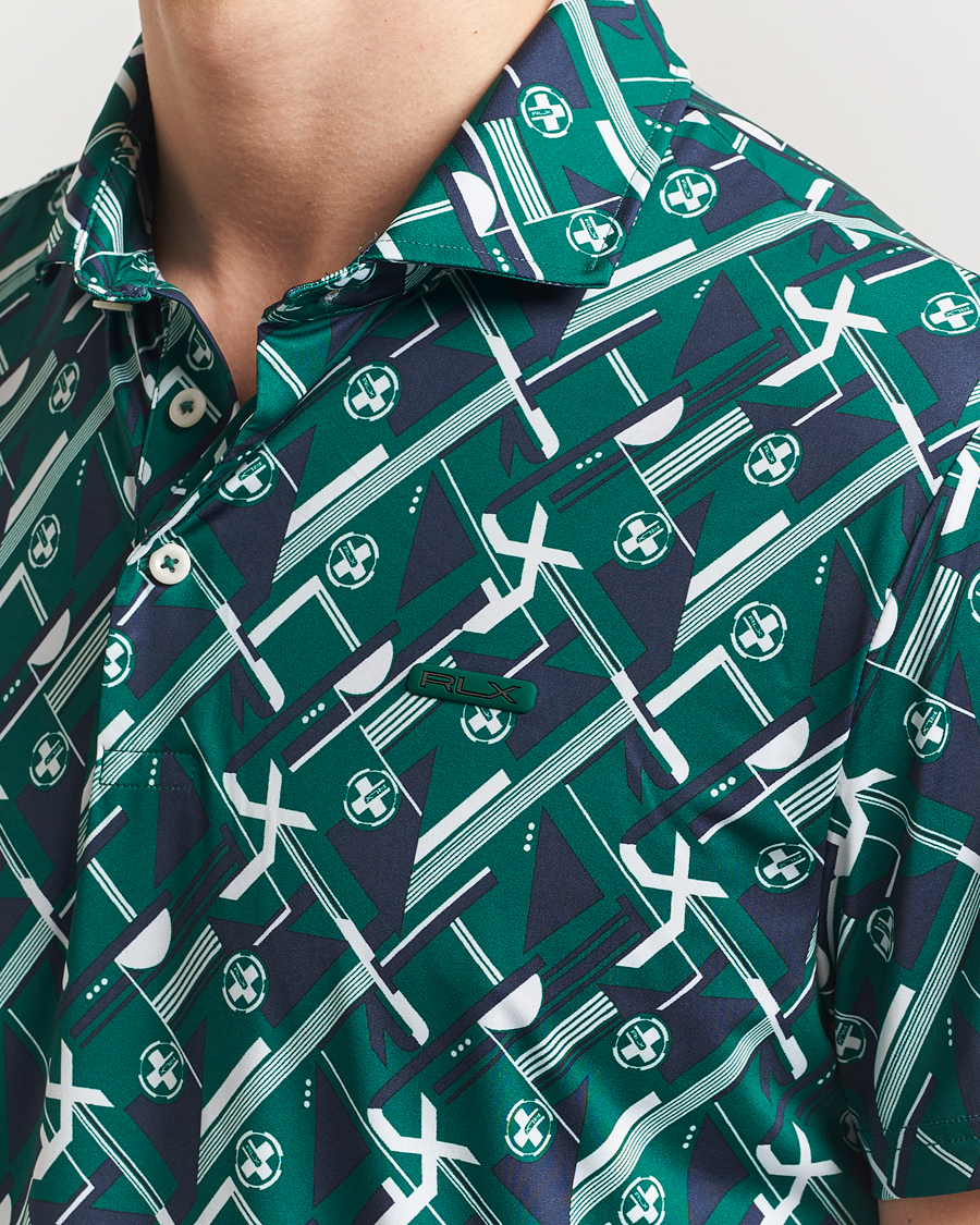 Hombres | Polos | RLX Ralph Lauren | Airflow Active Polo Kelly Green/Action Graphic