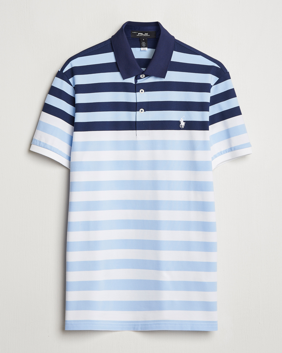 Hombres | Polos | RLX Ralph Lauren | Performance Pique Office Blue Multi