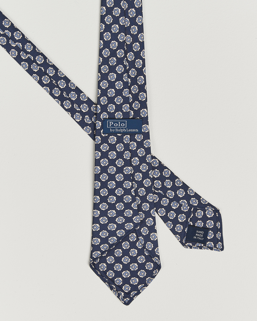 Hombres | Polo Ralph Lauren Vintage Archive Neats Tie Navy | Polo Ralph Lauren | Vintage Archive Neats Tie Navy