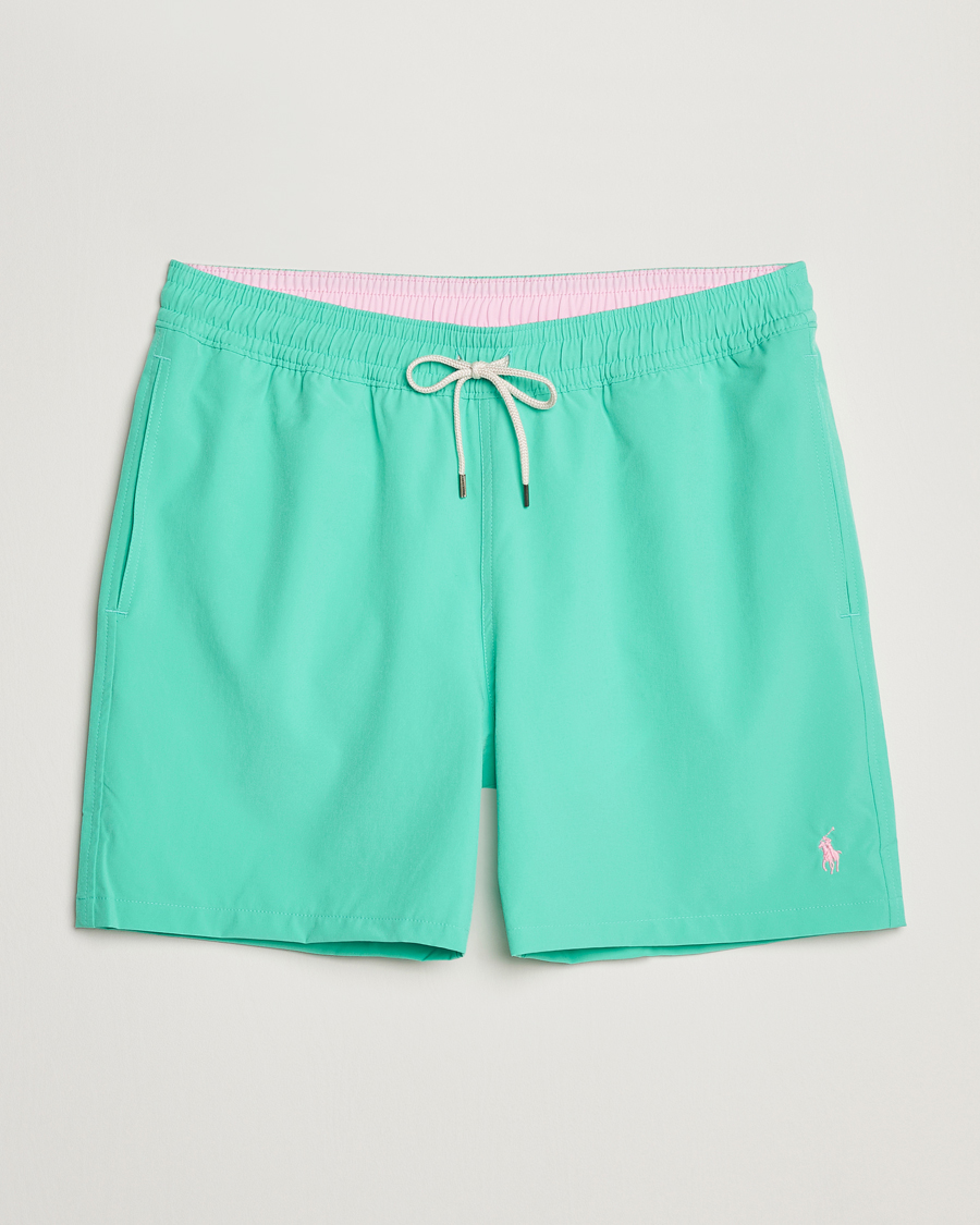 Hombres | Bañadores | Polo Ralph Lauren | Recycled Traveler Swimshorts Sunset Green