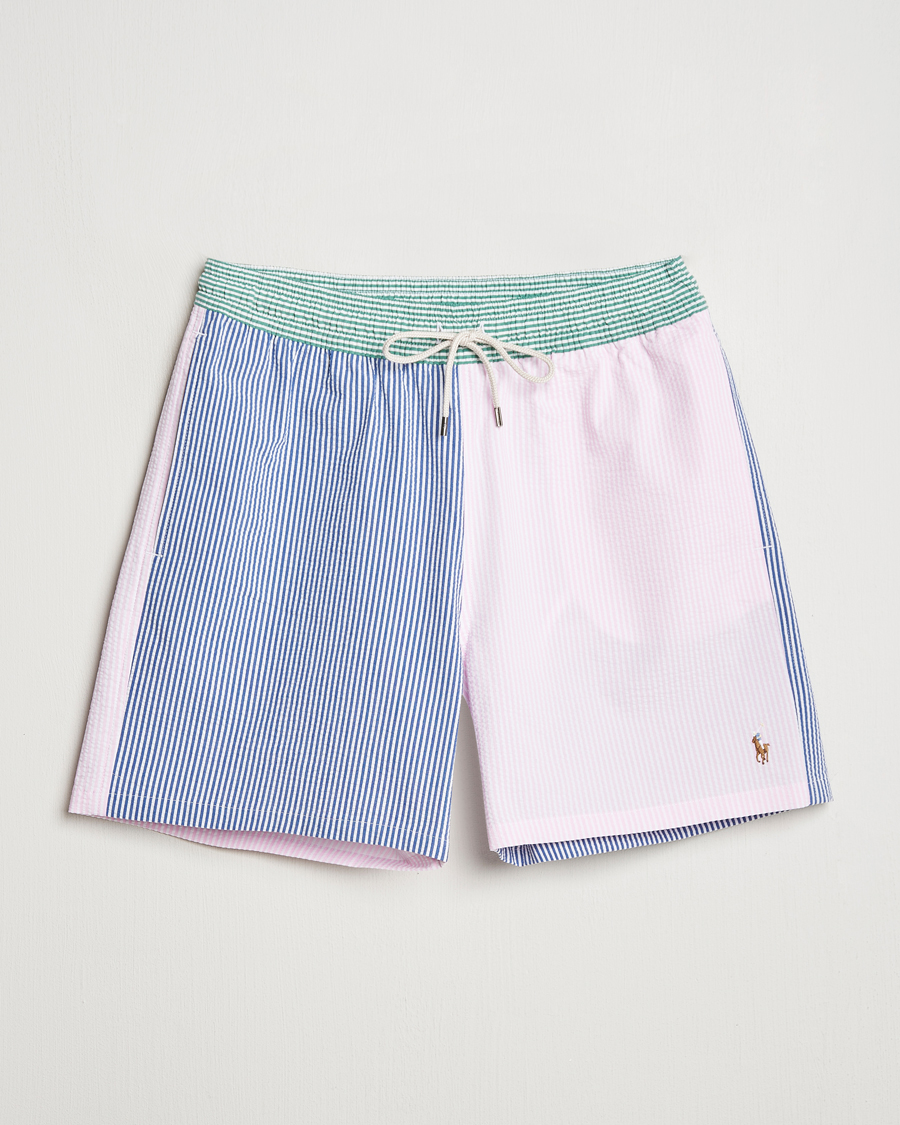Hombres | Bañadores | Polo Ralph Lauren | Recycled Traveler Seersucker Swimshorts Multi
