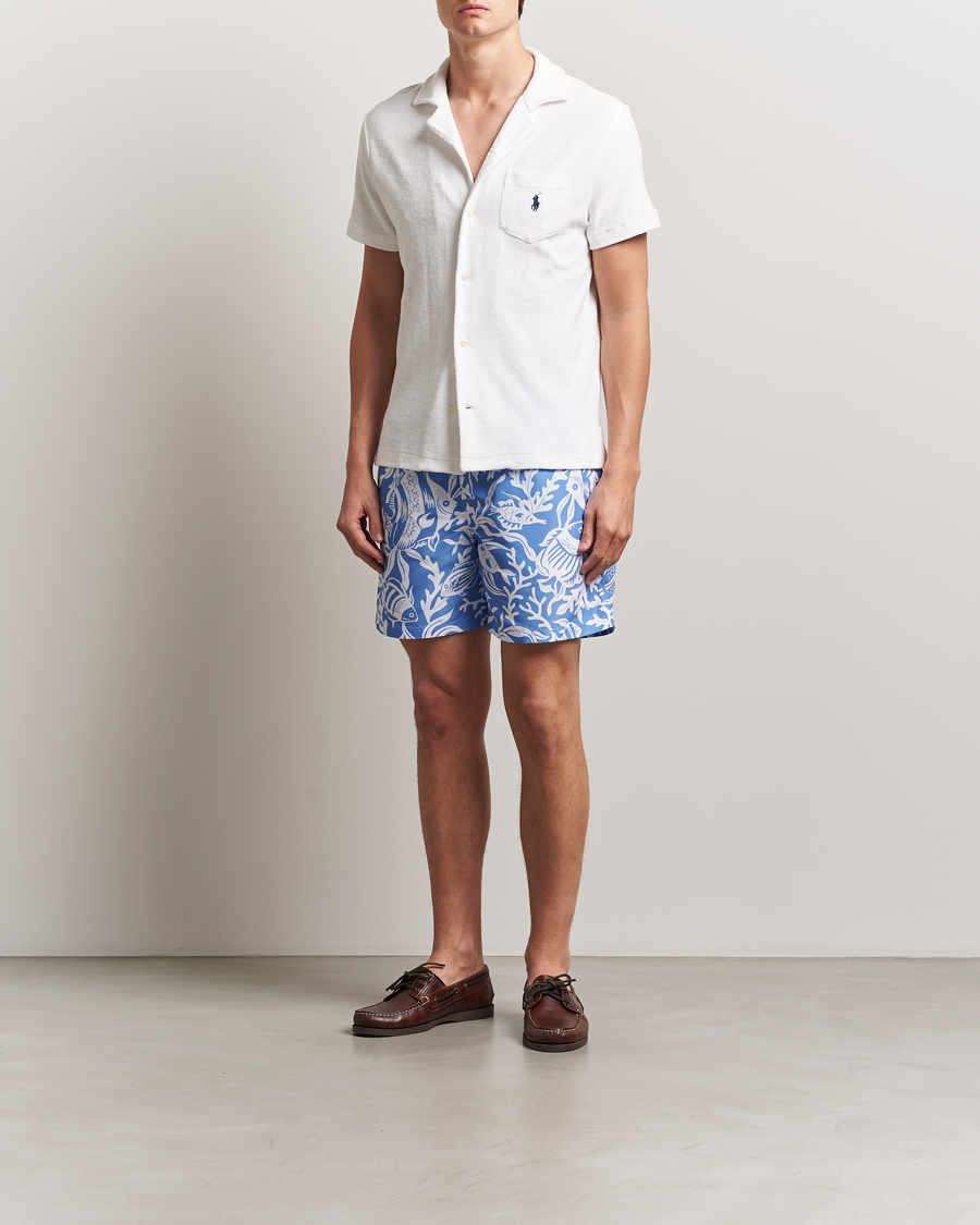 Hombres | Bañadores | Polo Ralph Lauren | Traveler Recyceled Swimshorts Fish Coral