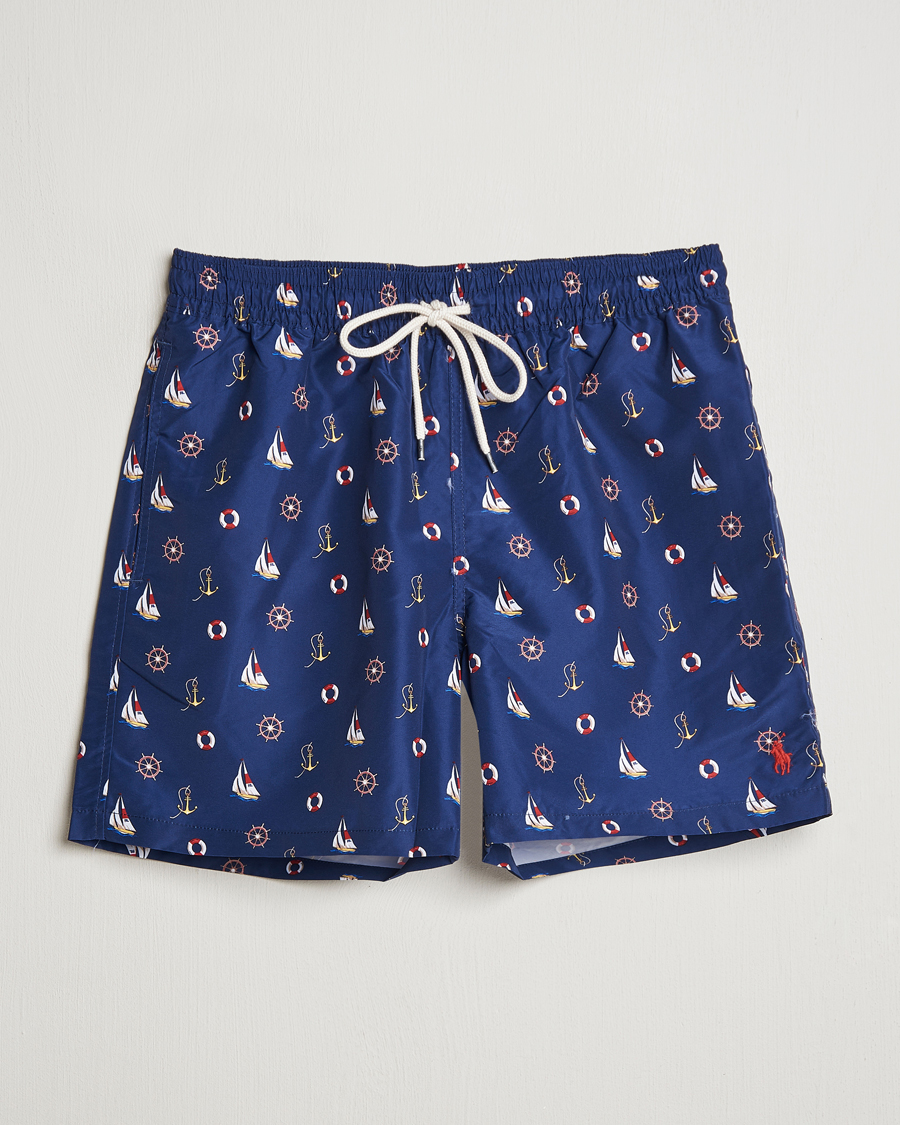 Hombres | Bañadores | Polo Ralph Lauren | Traveler Recycled Swimshorts Nautical Marine