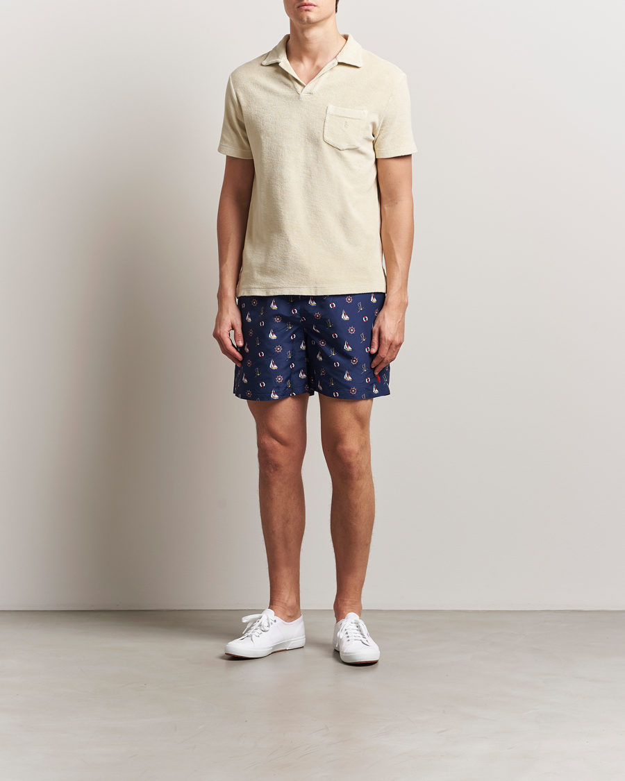 Hombres | Bañadores | Polo Ralph Lauren | Traveler Recycled Swimshorts Nautical Marine
