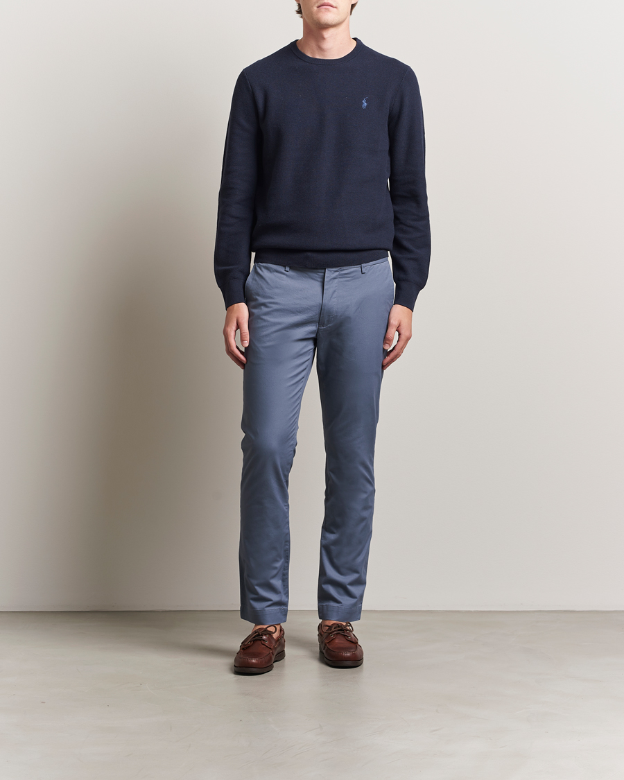 Hombres | Pantalones | Polo Ralph Lauren | Slim Fit Stretch Chinos Bay Blue