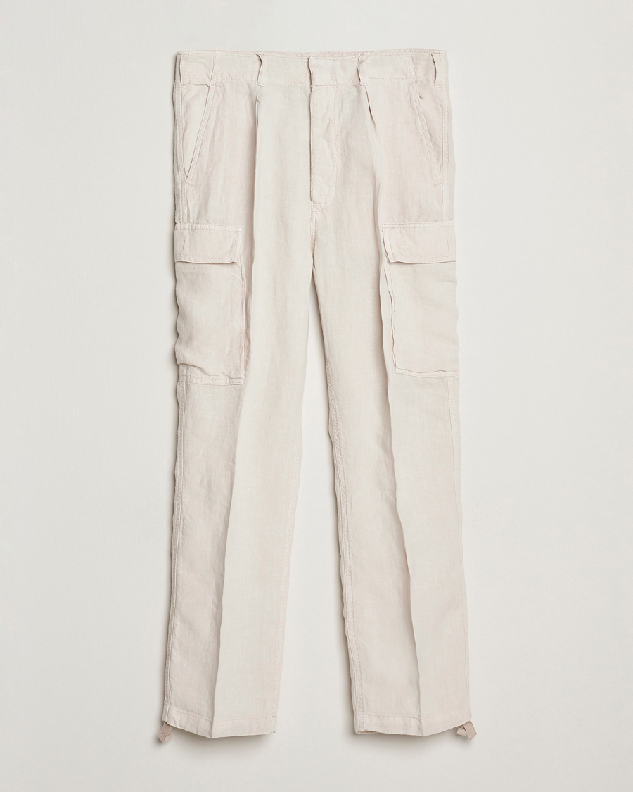 Hombres | Pantalones | Polo Ralph Lauren | Linen Cargo Pants Dove Beige