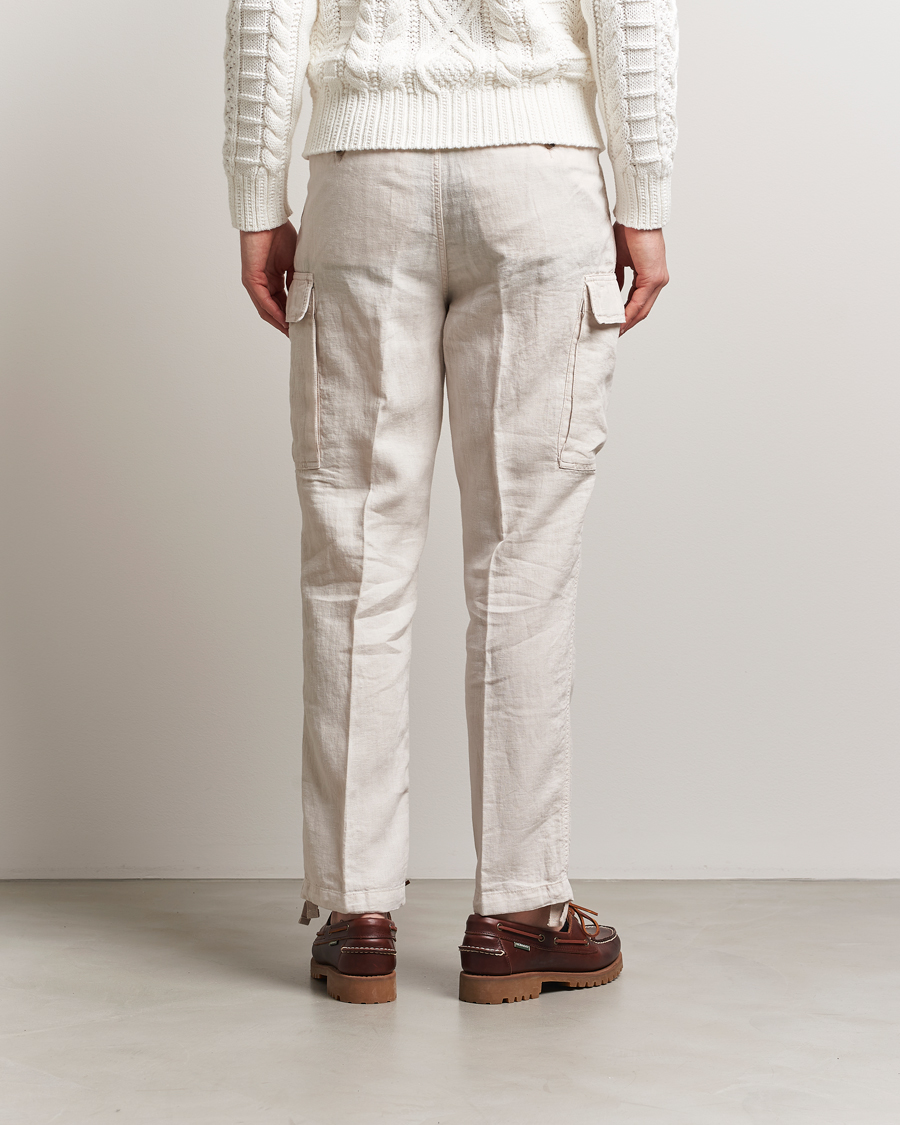 Hombres | Pantalones | Polo Ralph Lauren | Linen Cargo Pants Dove Beige