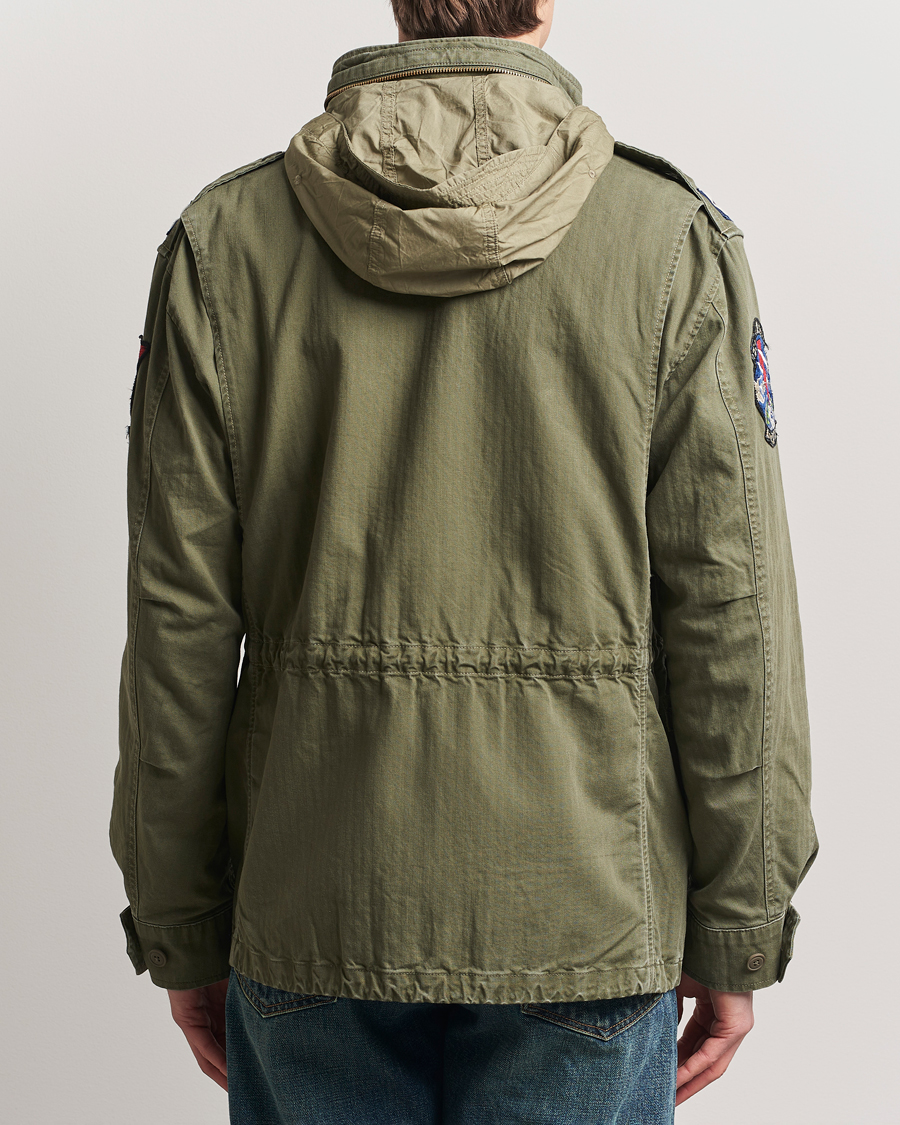 Hombres | Abrigos y chaquetas | Polo Ralph Lauren | Herringbone Field Jacket Olive Mountain