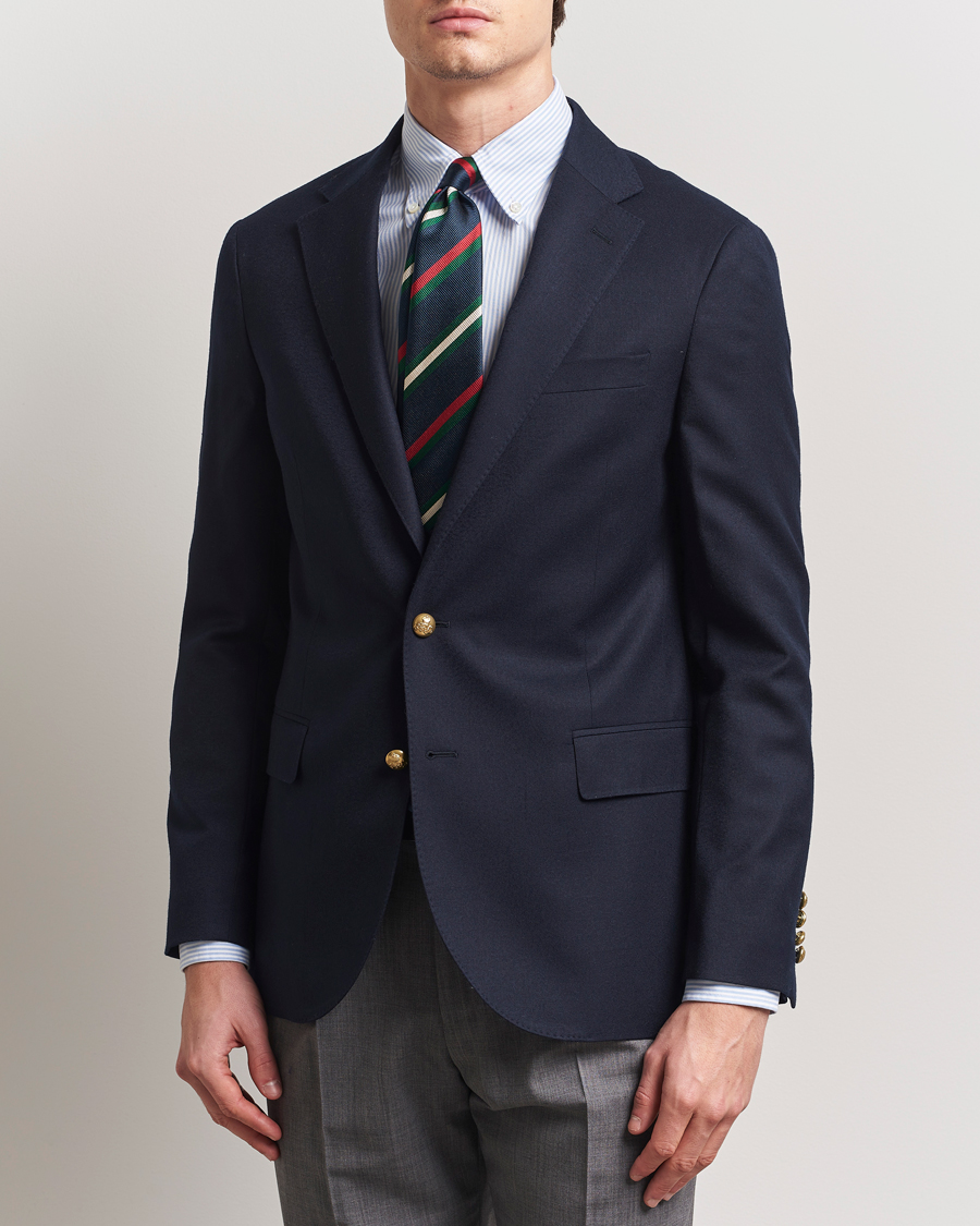 Hombres | Blazers | Polo Ralph Lauren | Wool Single Breasted Sportcoat Navy