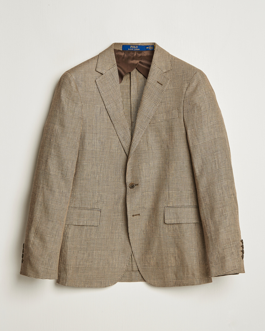 Hombres | Blazers | Polo Ralph Lauren | Glenplaid Sportcoat Tan/Brown
