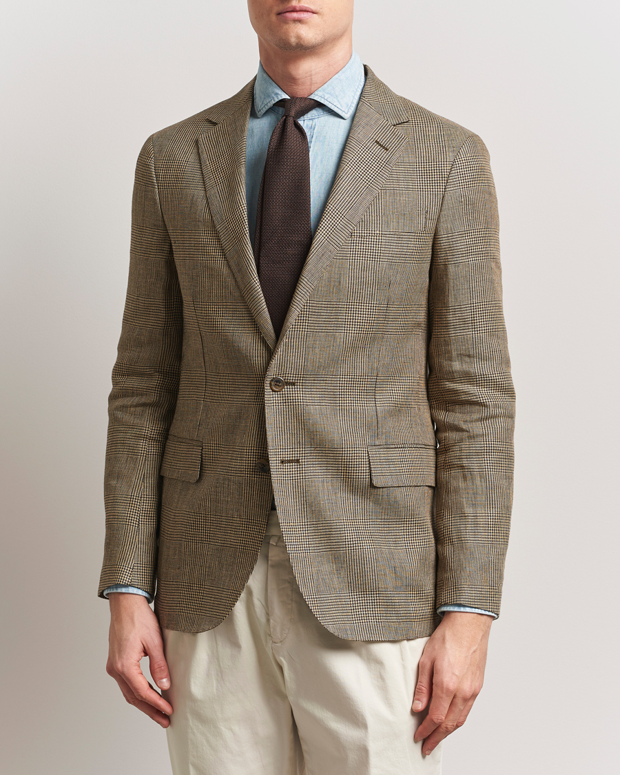 Hombres | Blazers | Polo Ralph Lauren | Glenplaid Sportcoat Tan/Brown