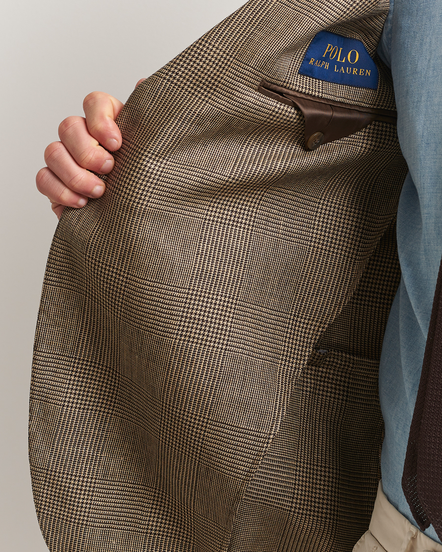 Hombres | Blazers | Polo Ralph Lauren | Glenplaid Sportcoat Tan/Brown