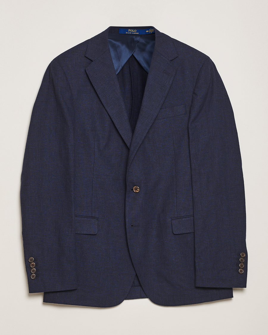Hombres | Blazers | Polo Ralph Lauren | Tonal Glenplaid Sportcoat Dark Navy/Navy