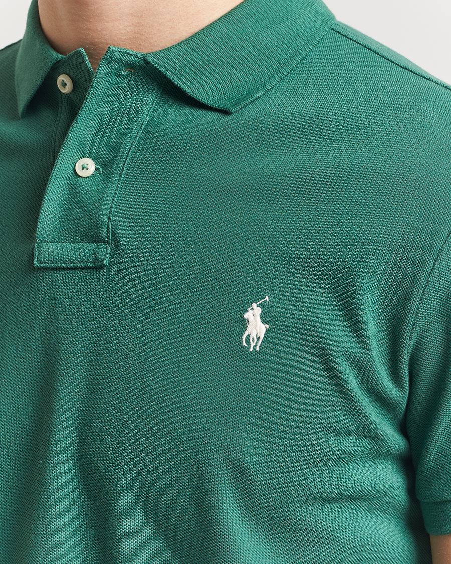 Hombres | Polos | Polo Ralph Lauren | Custom Slim Fit Polo Antique Green