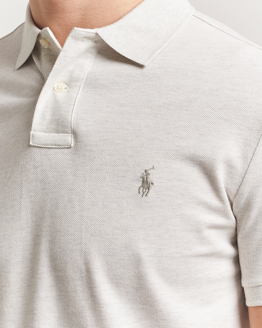 Hombres | Polos | Polo Ralph Lauren | Custom Slim Fit Polo Soho Heather