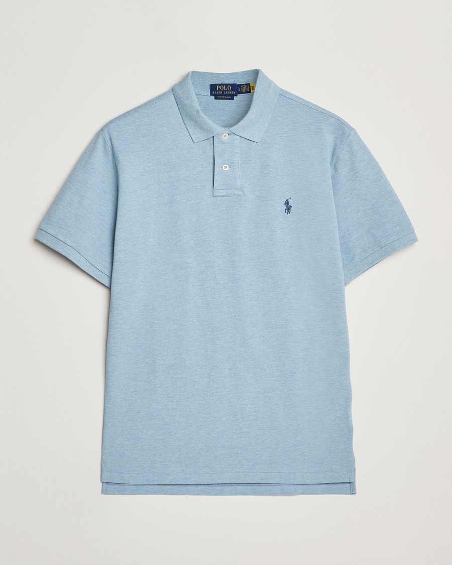 Hombres | Polos | Polo Ralph Lauren | Custom Slim Fit Polo Modern Blue Heather