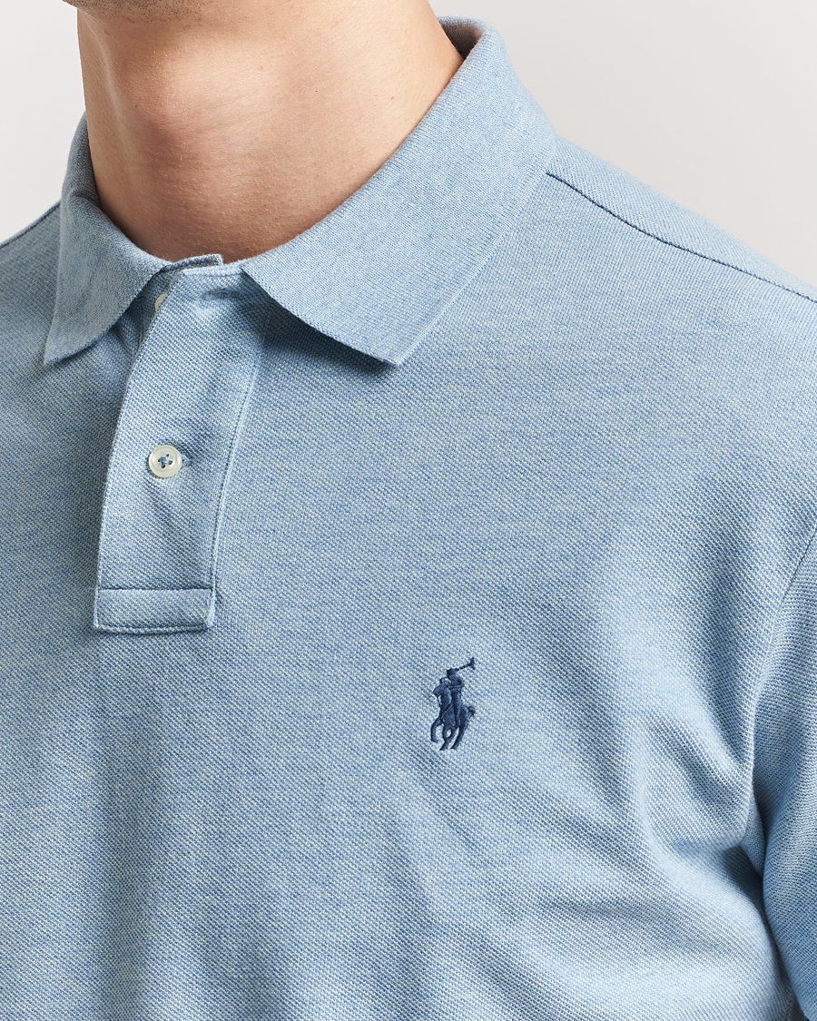 Hombres | Polos | Polo Ralph Lauren | Custom Slim Fit Polo Modern Blue Heather