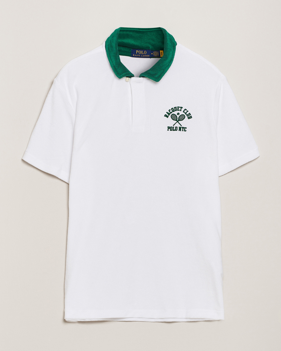 Hombres | Polos | Polo Ralph Lauren | Short Sleeve Polo Shirt White