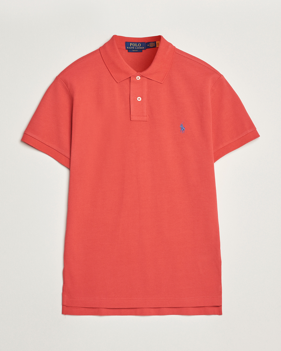 Hombres | Polos | Polo Ralph Lauren | Slim Fit Polo Spring Red