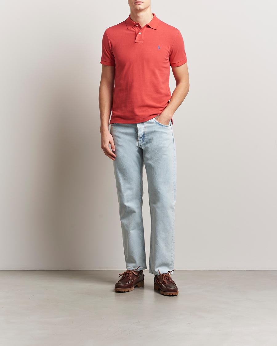 Hombres | Polos | Polo Ralph Lauren | Slim Fit Polo Spring Red